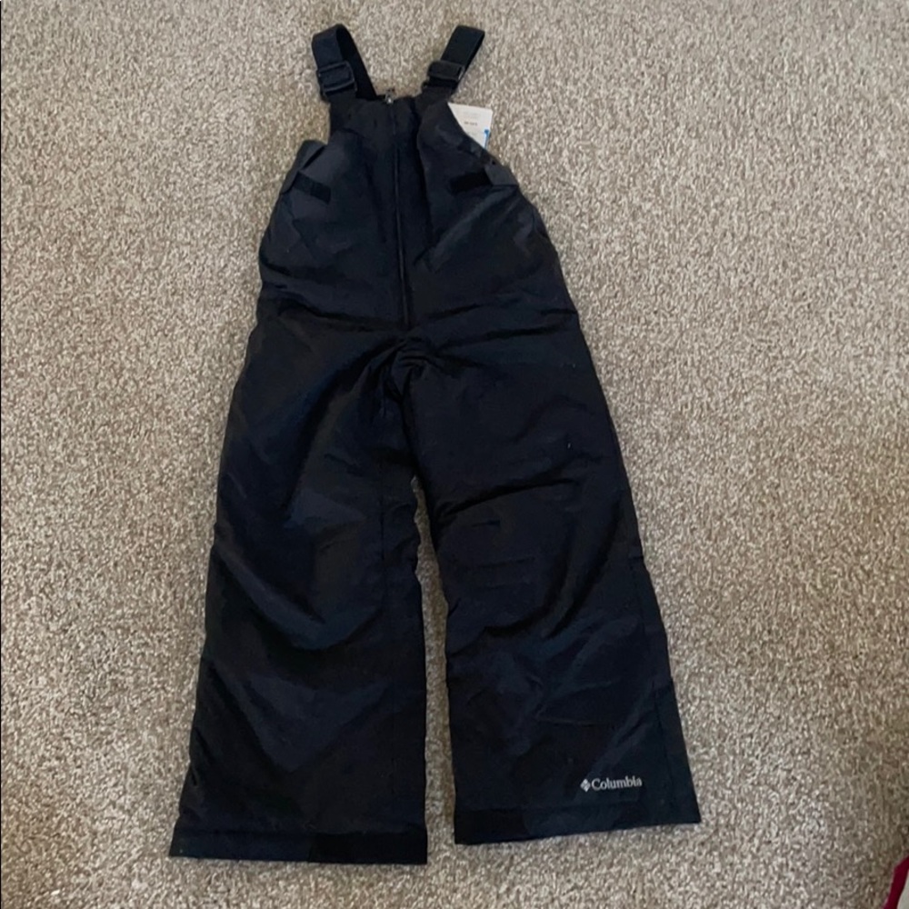 Kids Columbia snow bibs NWT